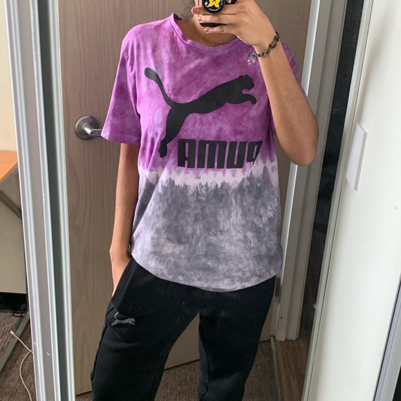 Custom Dyed Puma T-Shirt - Picture 4 of 9